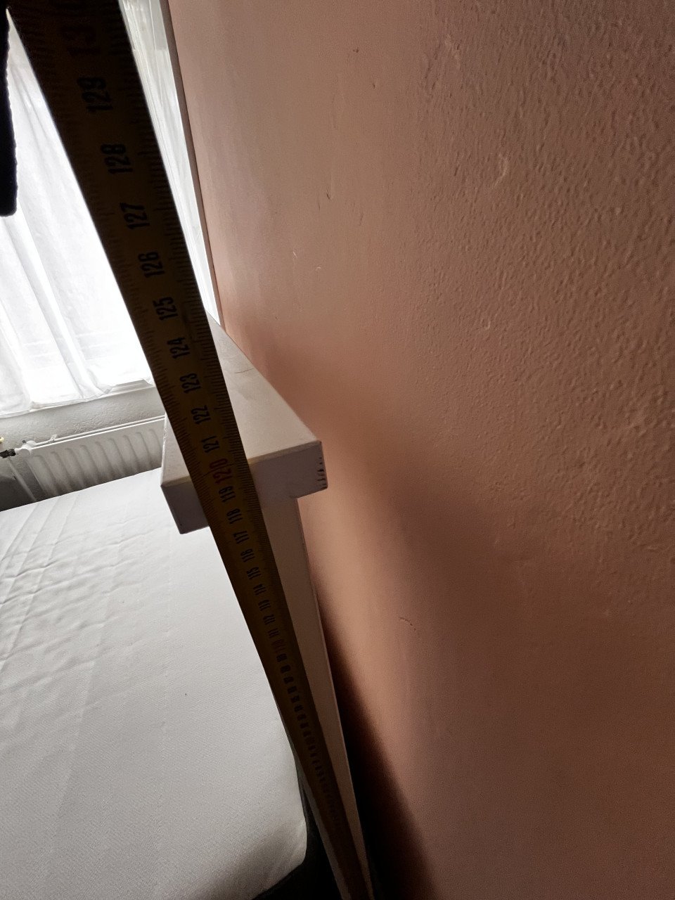 Tweepersoonsbed Hemnes van IKEA. Met lades, compleet