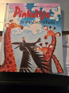 Kinderprentenboek "Pinkeltje in de dierentuin". 1999
