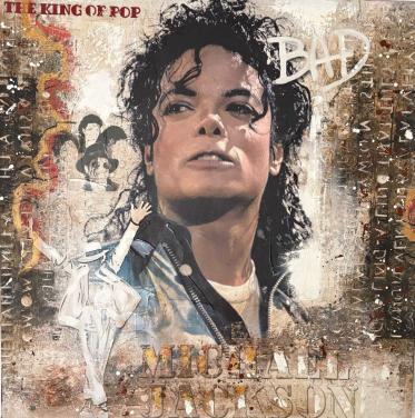 Schilderij Michael Jackson