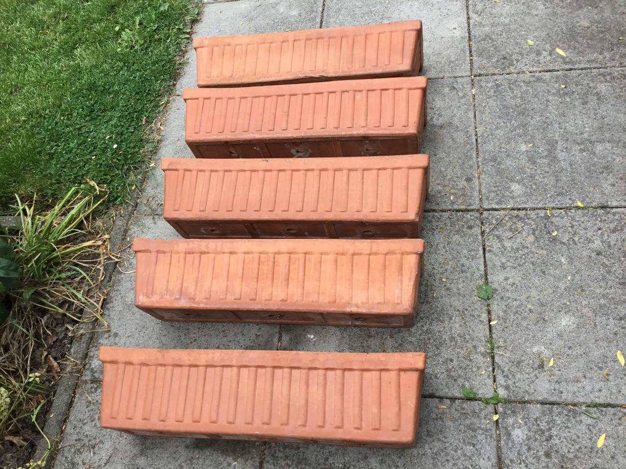 Bloembakken Terra Cotta