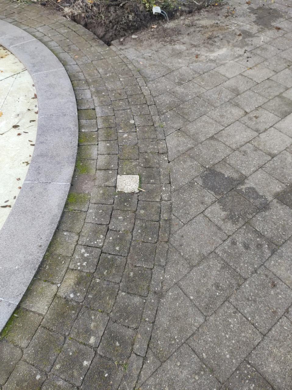 Bestrating steentjes 14x14cm