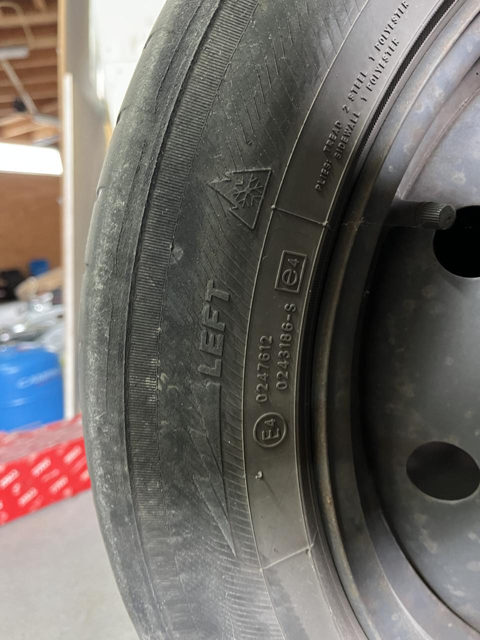 Te Koop: 4 stalen velgen 7.5Jx16 ET55 5x108 + bouten