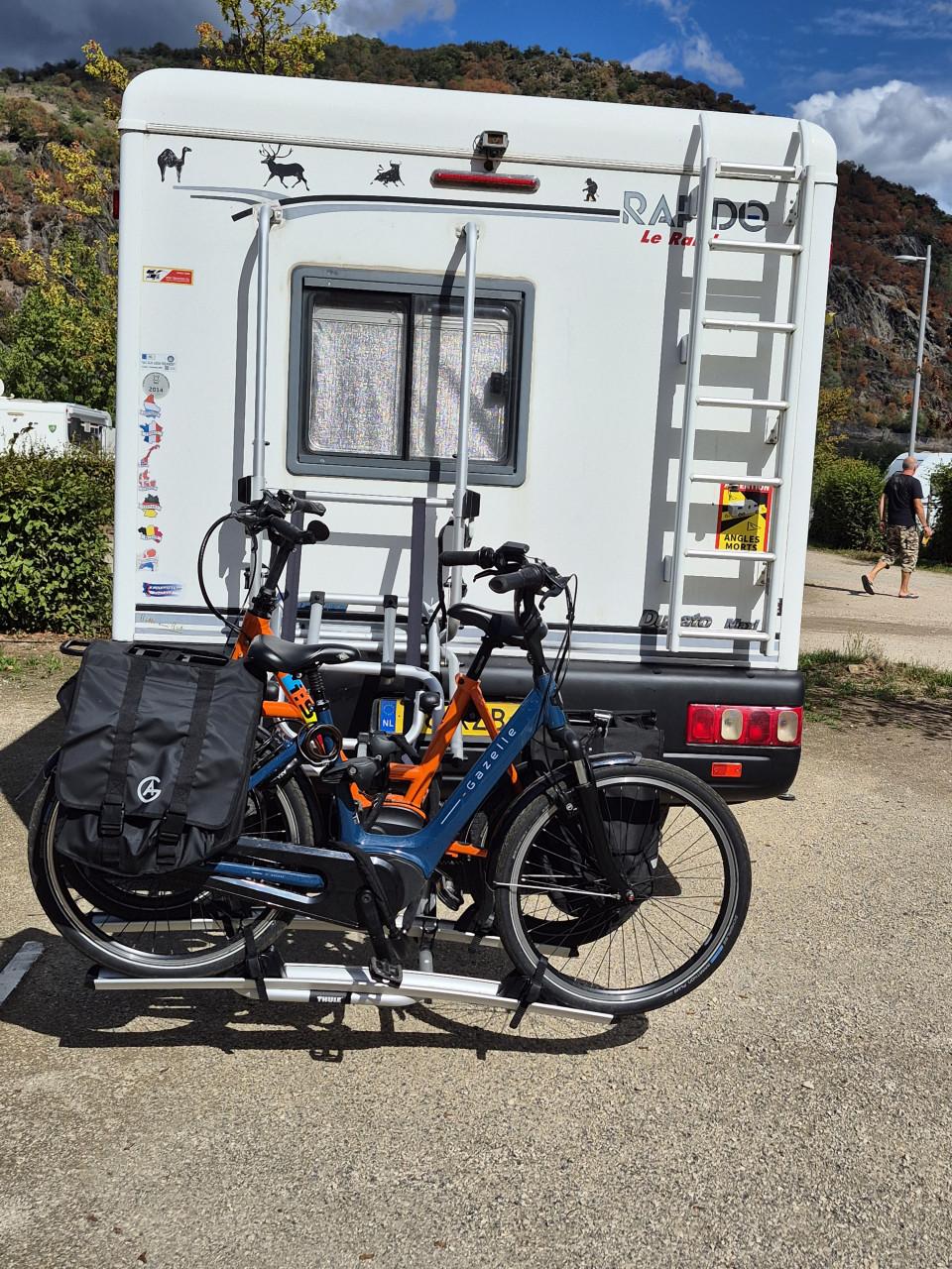 Thule fietsdrager voor camper