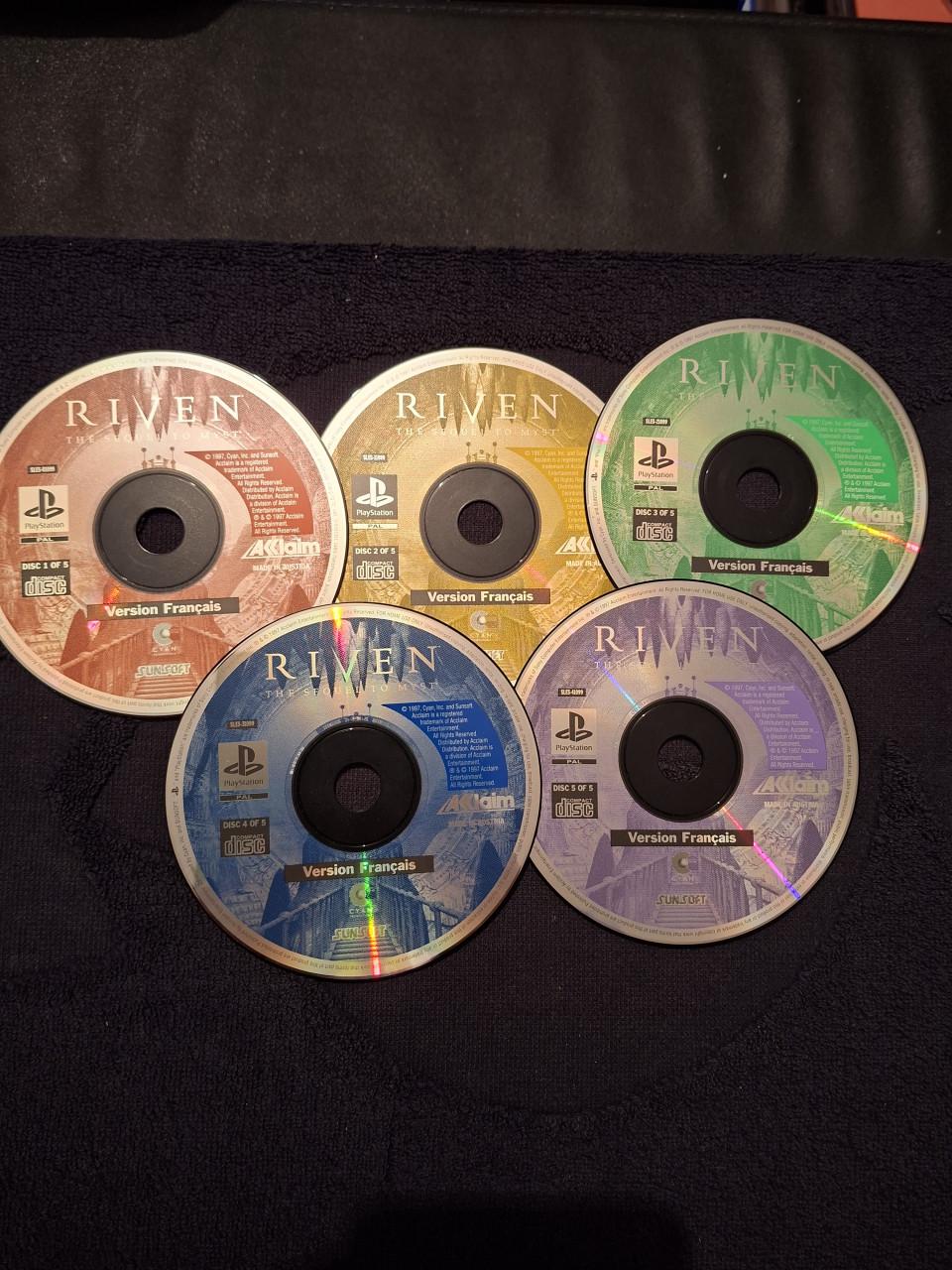 PS1 - Riven The Sequel To Myst