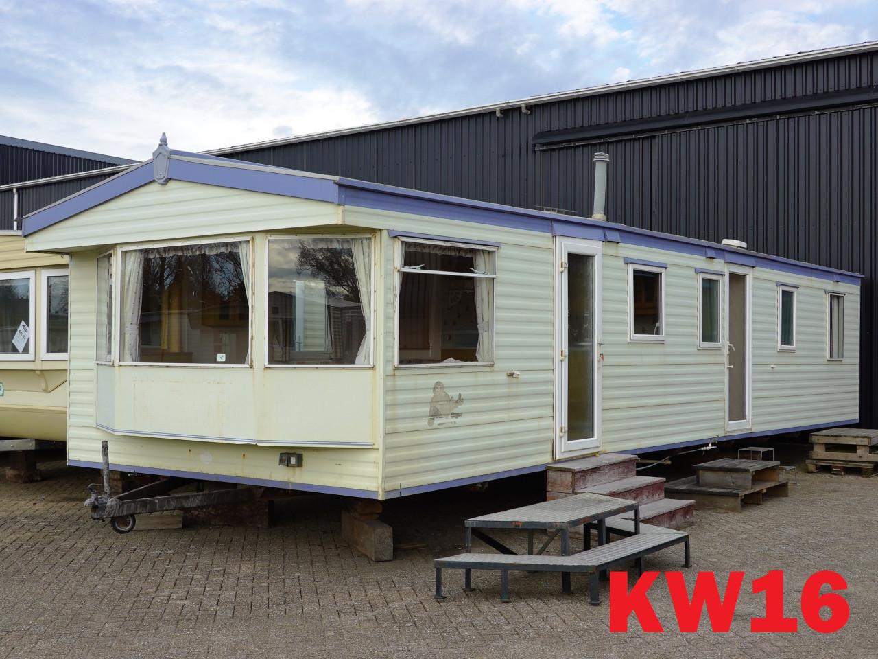 Opknapchalets en stacaravans met 1 of 2 slaapkamers