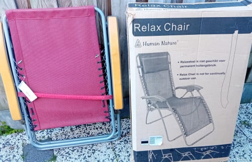 Relax standen stoel. Nieuw!