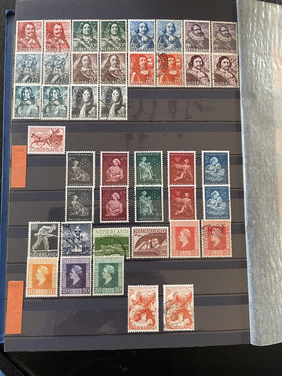 Te Koop: Postzegelalbum Nederland 1867-1978.