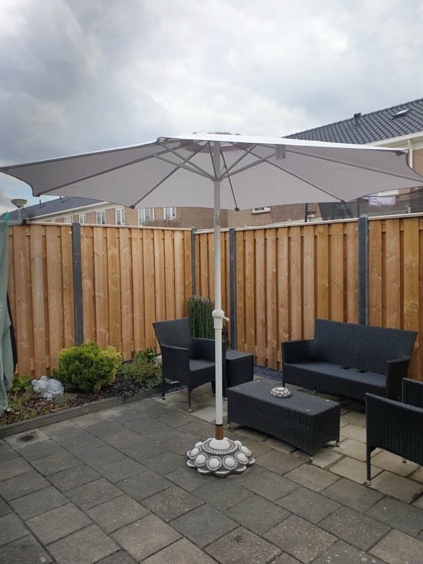 Parasolvoet Zeeuwse knop diameyer 50cm
