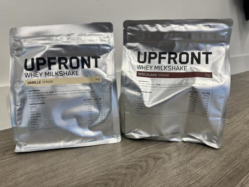 Upfront whey, oats en clear whey