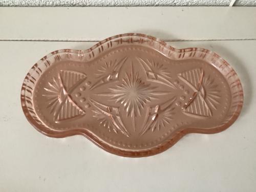 Art Deco schaal + schaaltje