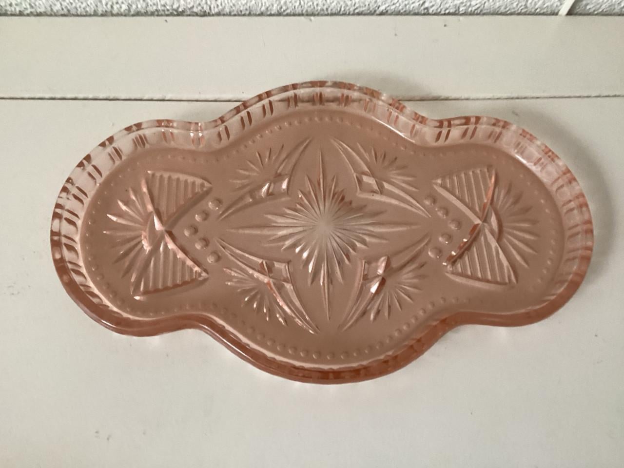 Art Deco schaal + schaaltje