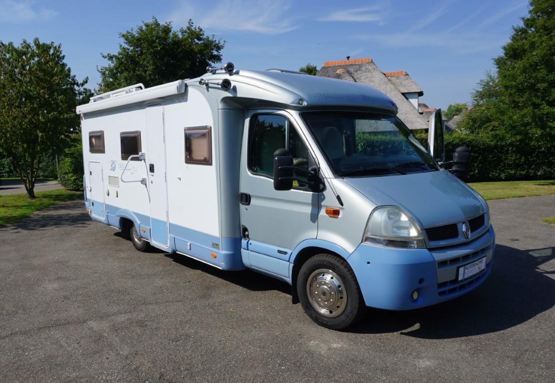 Burstner Delfin T695 met 141.000km op basis Renault Master 3 Liter