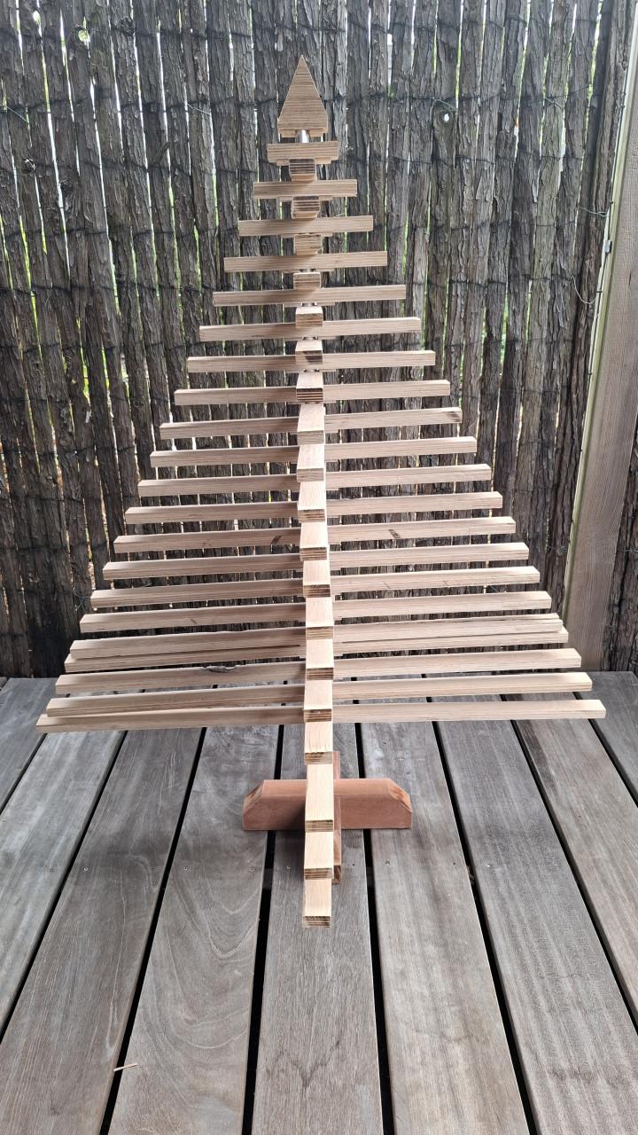 Houten kerstboom