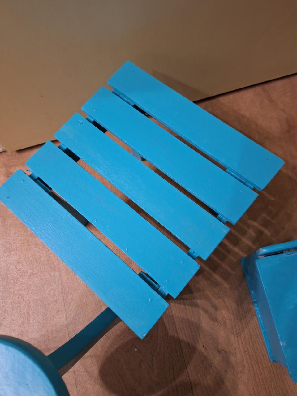 3 x turquoise