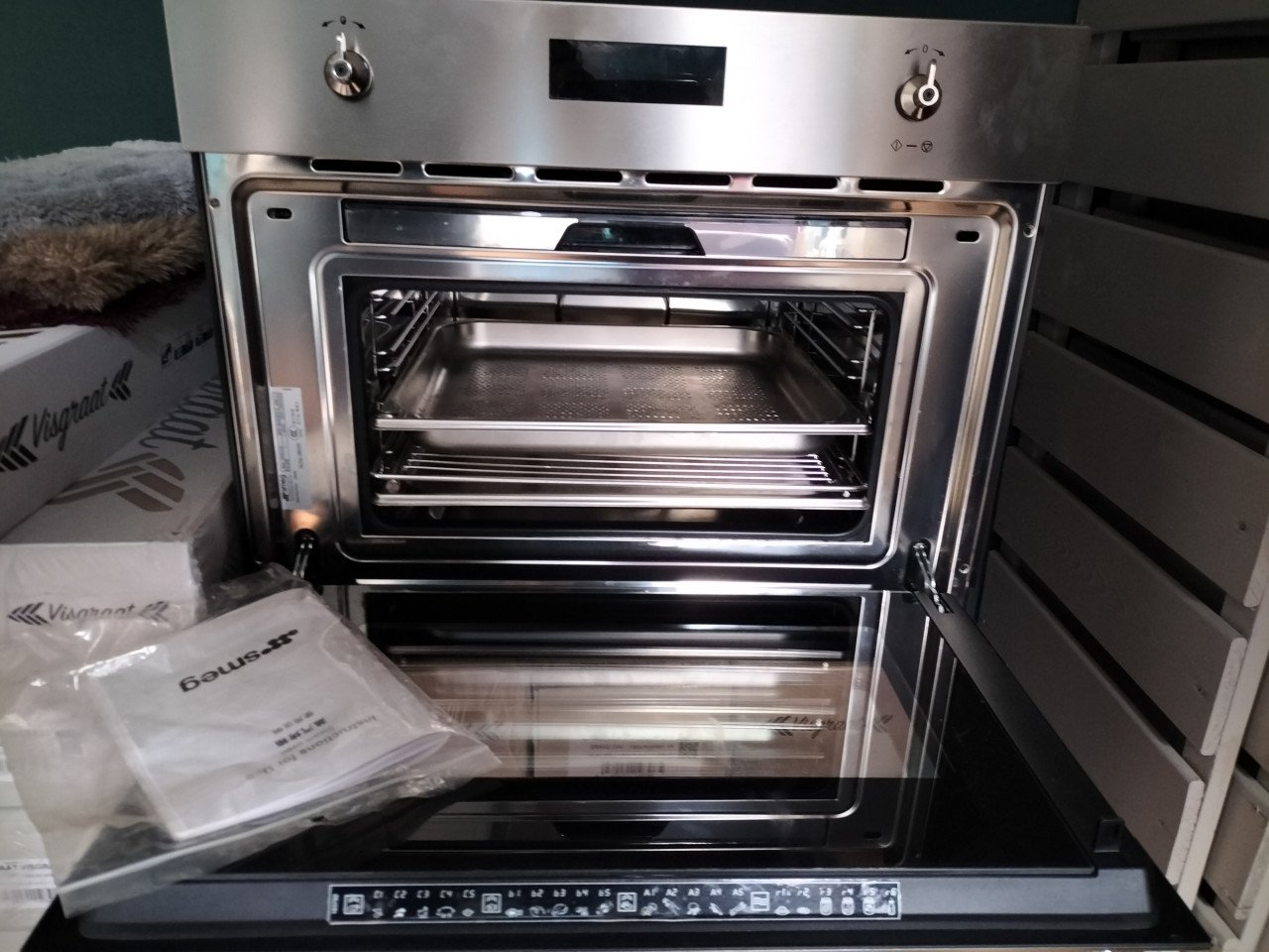 SMEG STOOMOVEN