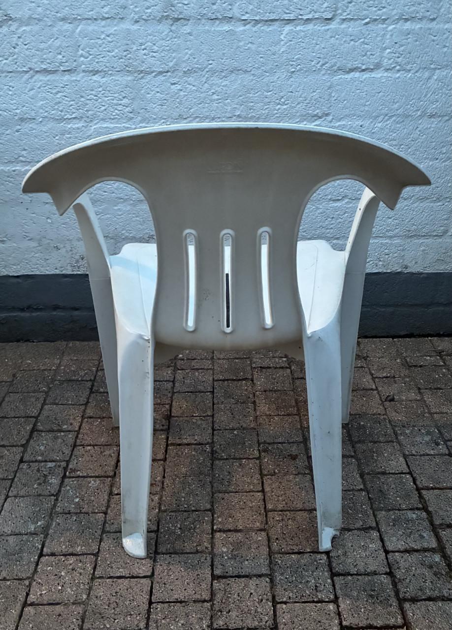 Stapelbare kuip tuinstoelen 4 stuks
