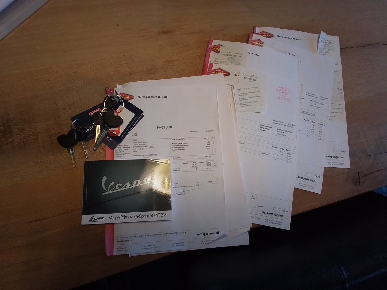 Vespa Sprint Notte zwart special edition 2020