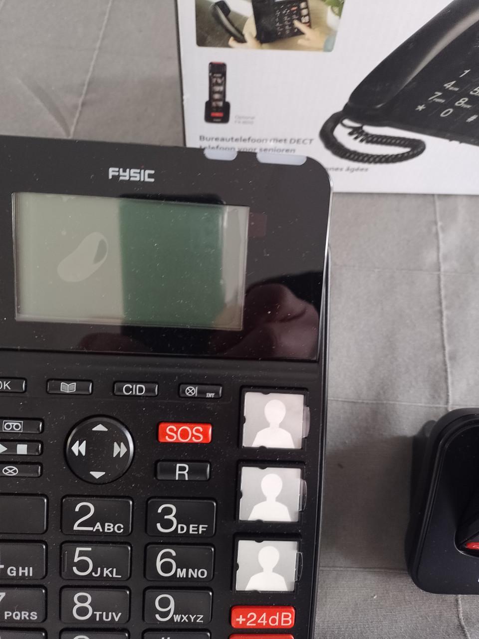 Fysic Seniorentelefoon DECT-FX8025-Nieuw in doos