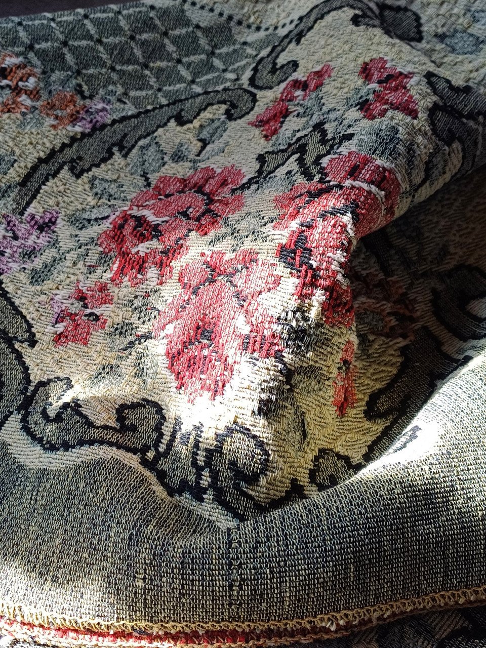 Brocante/vintage vloerkleed