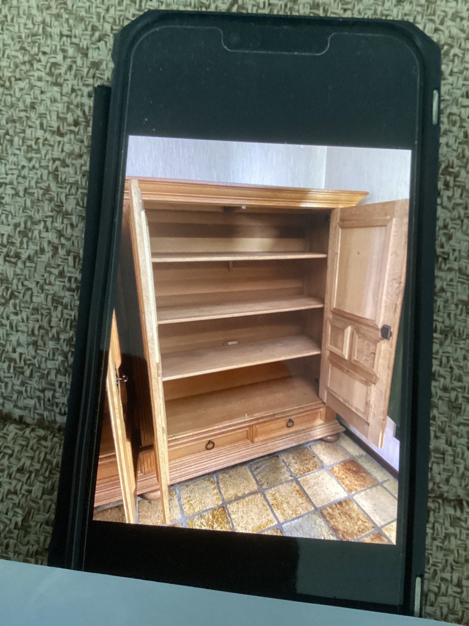 Te koop blank eiken buffetkast