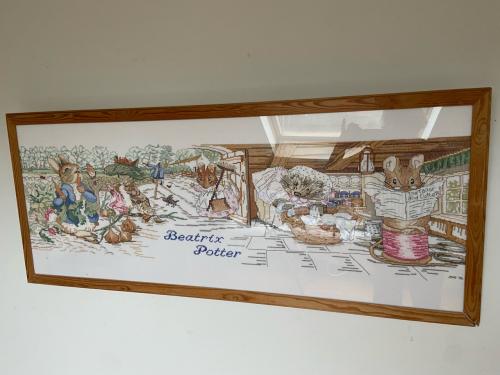 Peter Rabbit wandkleed