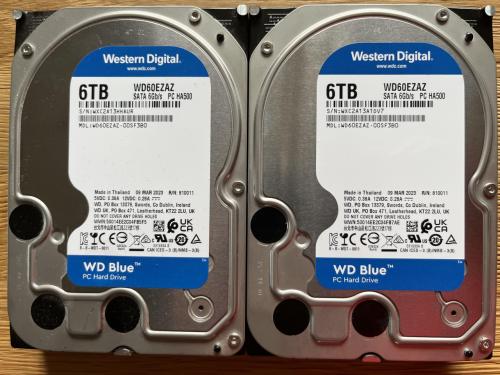 Western Digital 6TB harde schijf SATA