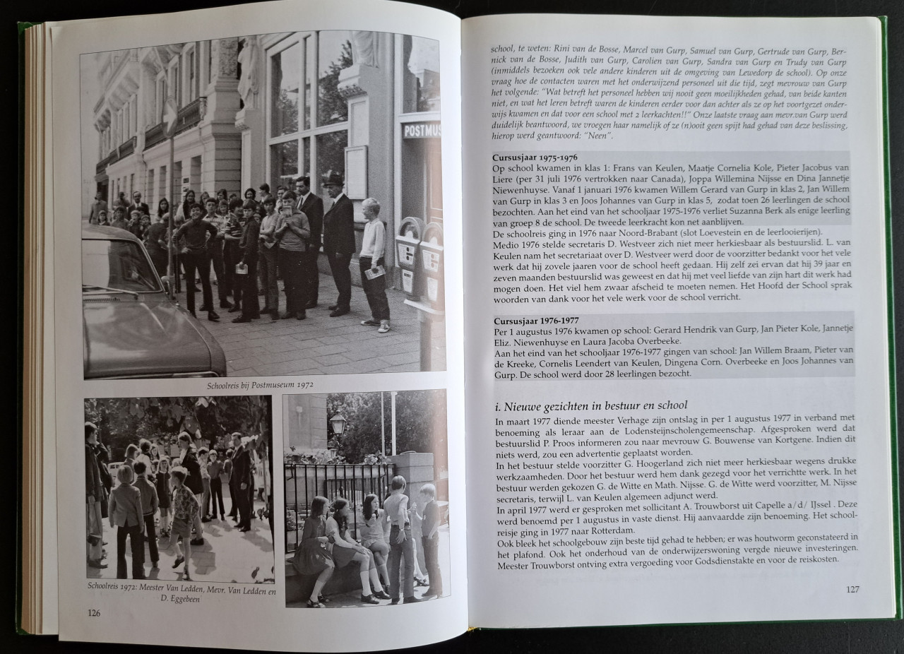 Johannes Calvijnschool Wolphaartsdijk - 75 jaar - JMC Murre + AN de Korte