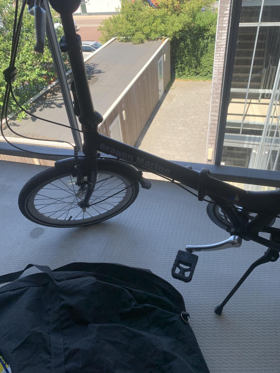 Vouwfiets met 6 versnellingen