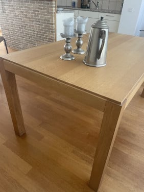 Eiken tafel 90x160