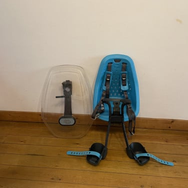 Fietstoel Yepp Mini met windscherm