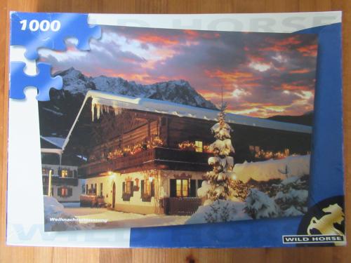 Leuke volledige puzzel van 1000 stukjes, zo goed als nieuw.