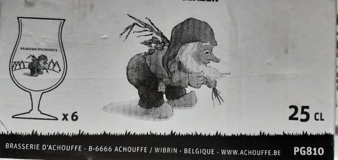 Bierglas:  Brasserie d'Achouffe
