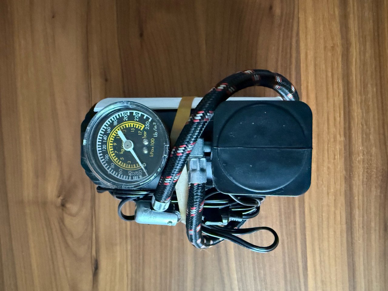 Mini compressor, 12V bandenpomp, autobanden pomp