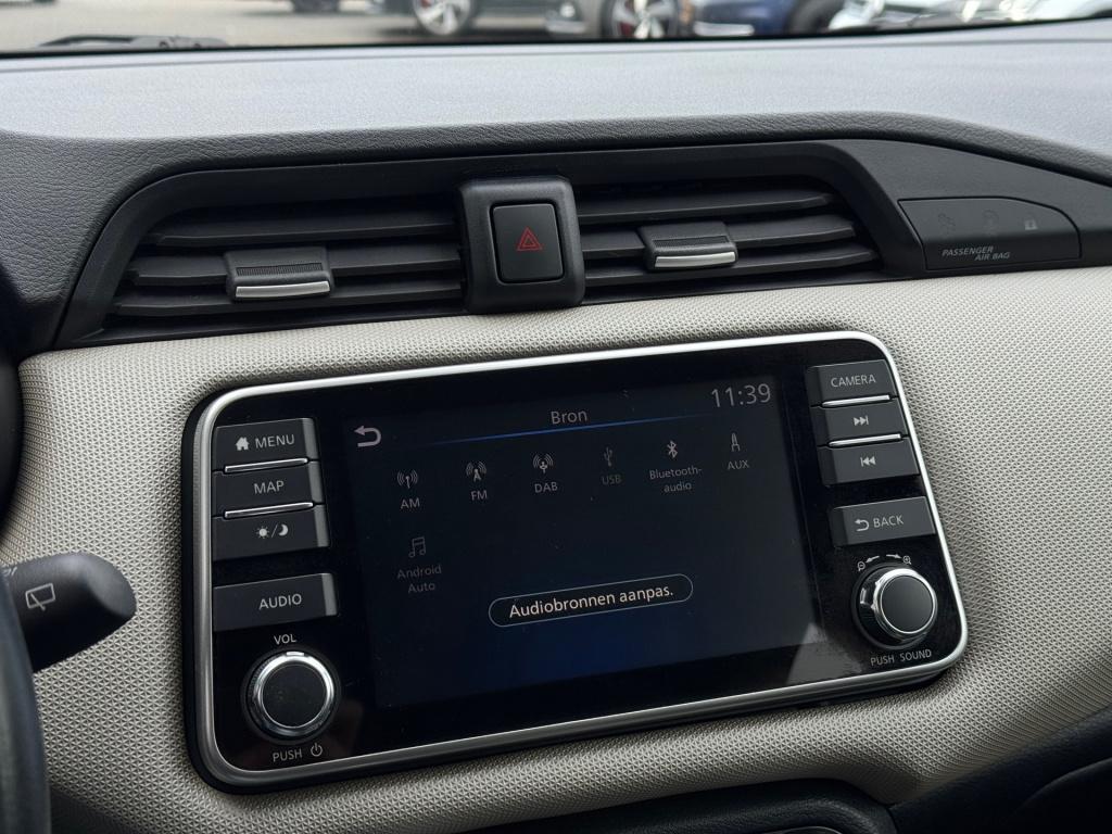 Nissan Micra 1.0 ig-t n-connecta * camera * navigatie * dealer onderhouden