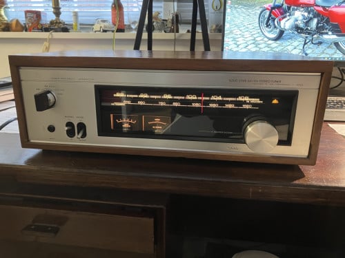 Luxman T-550V vintage tuner houten kast volledige service en garantie