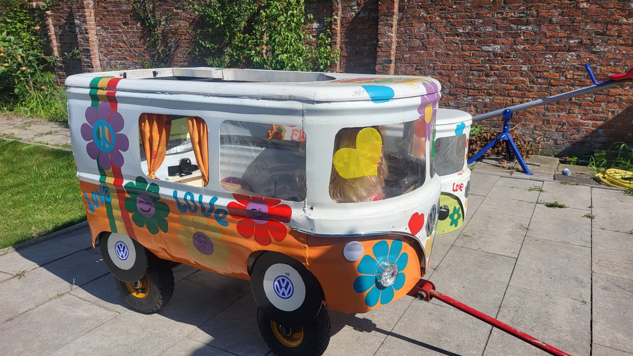 Hippiebusjes carnaval