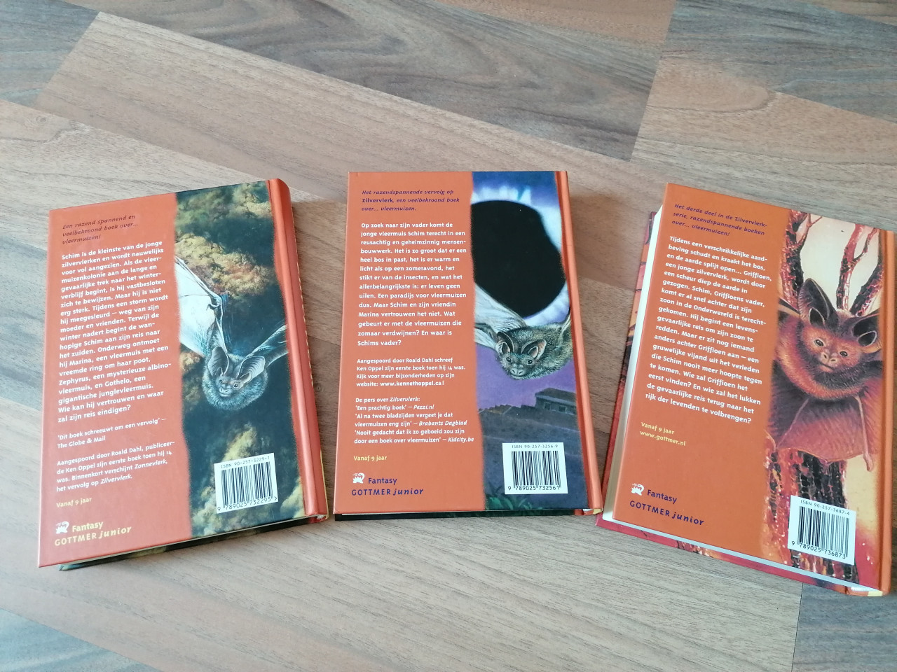 Boekenreeks zilver-, zonne- En vuurvlerk