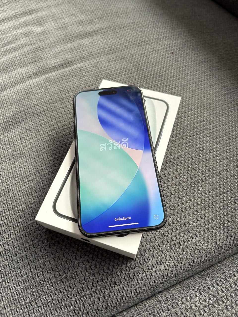 Iphone 15 plus zwart 128GB