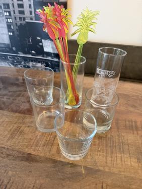 Nieuwe/ zo goed als nieuwe glazen