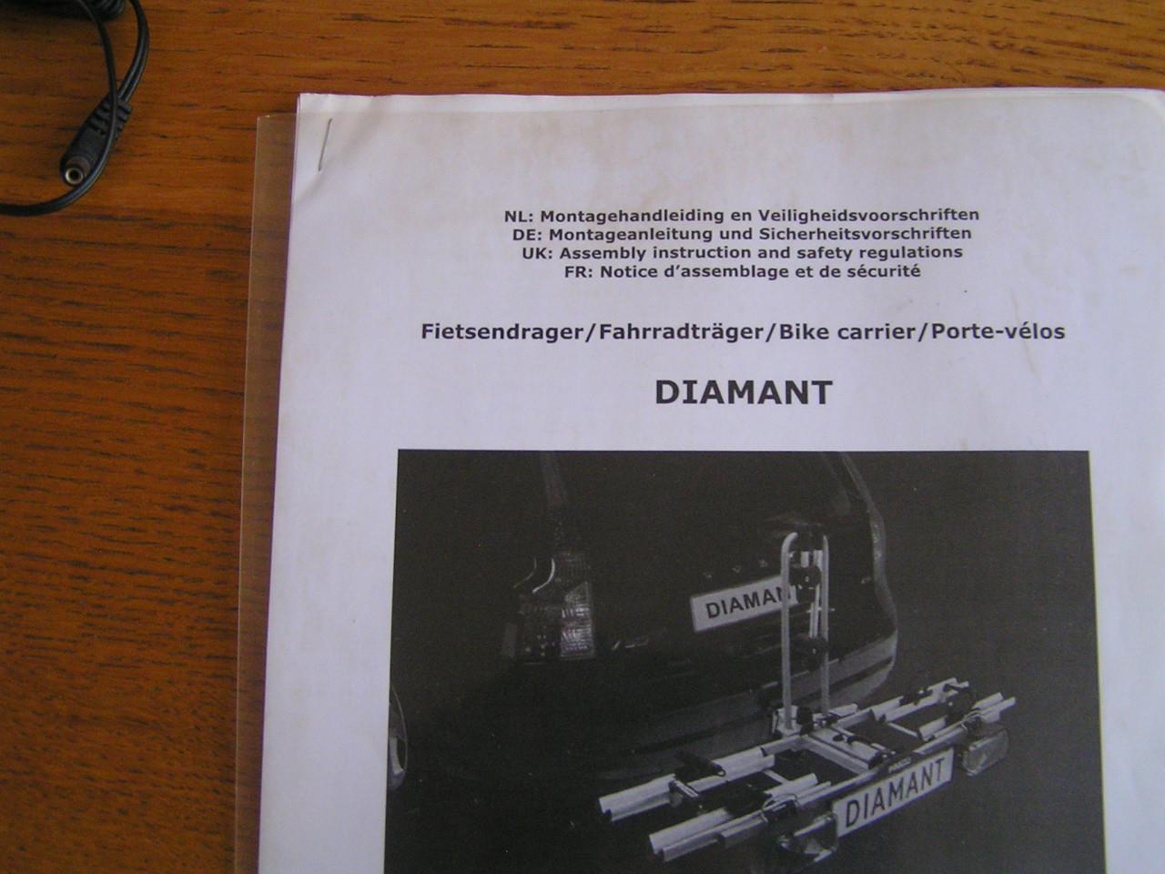 FIETSENDRAGER PRO USER DIAMANT