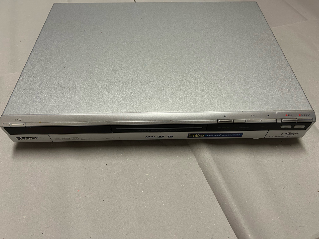 SONY dvd recorder