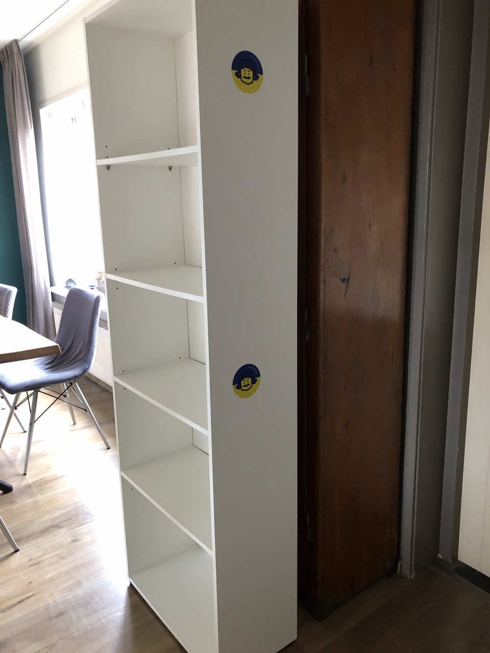 Boekenkast wit