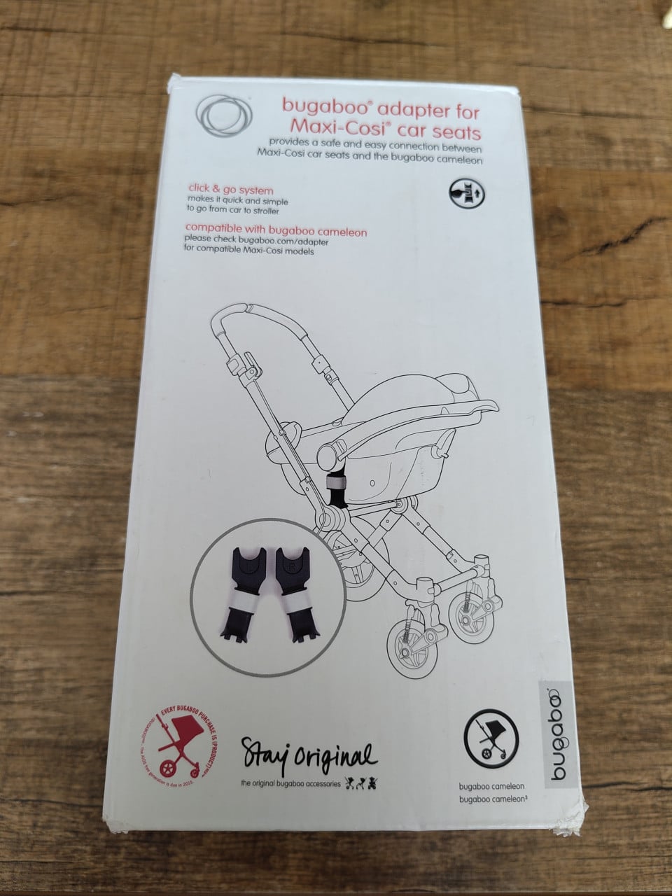 Bugaboo adapter voor Maxi-cosi