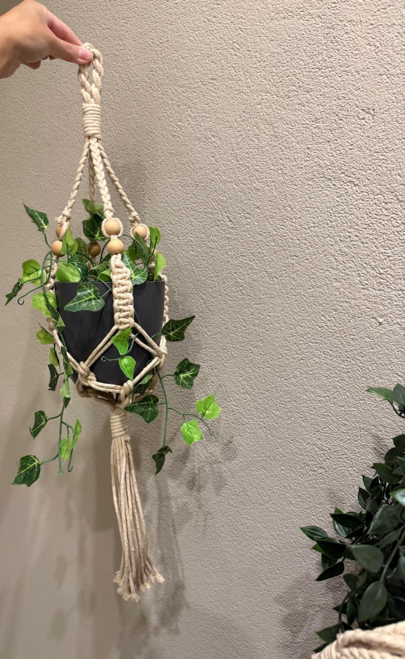 Macramé plantenset