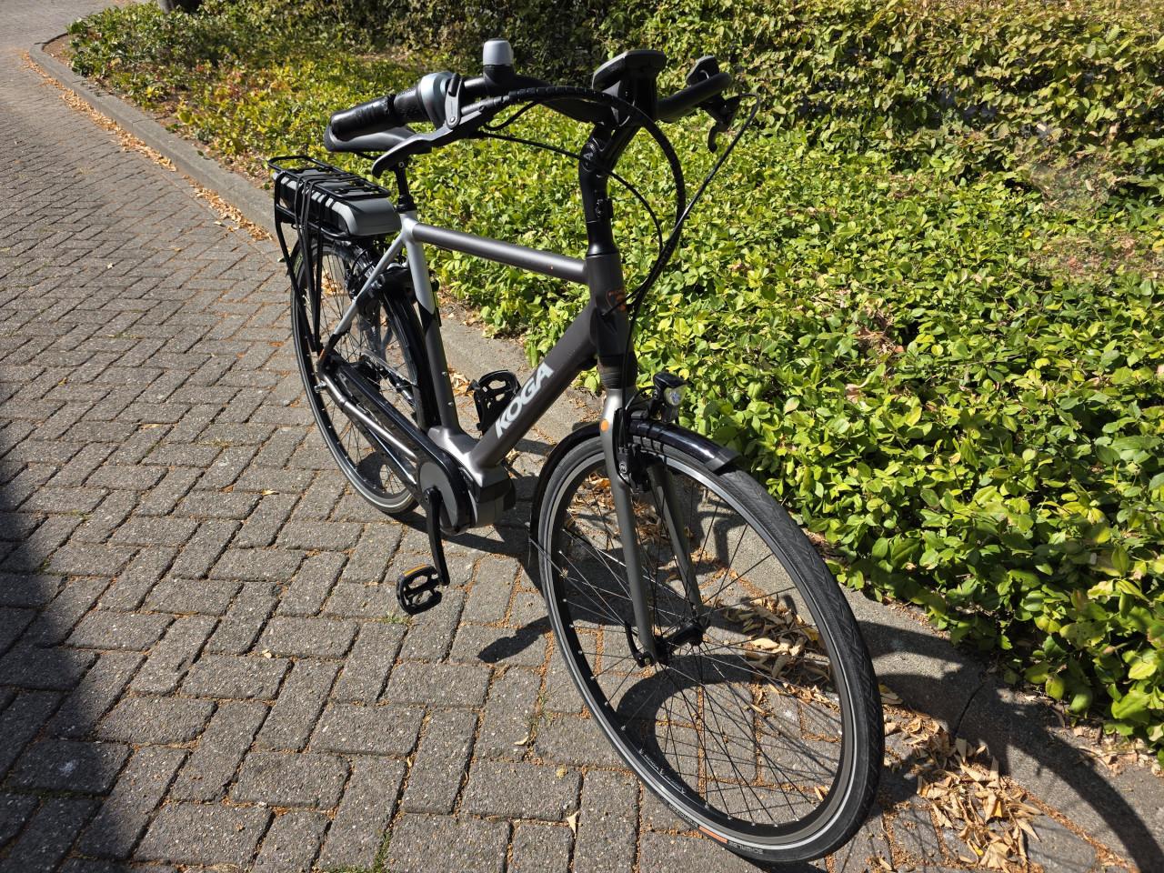 Koga elektrische heren fiets met Bosch middenmotor en 500wh accu
