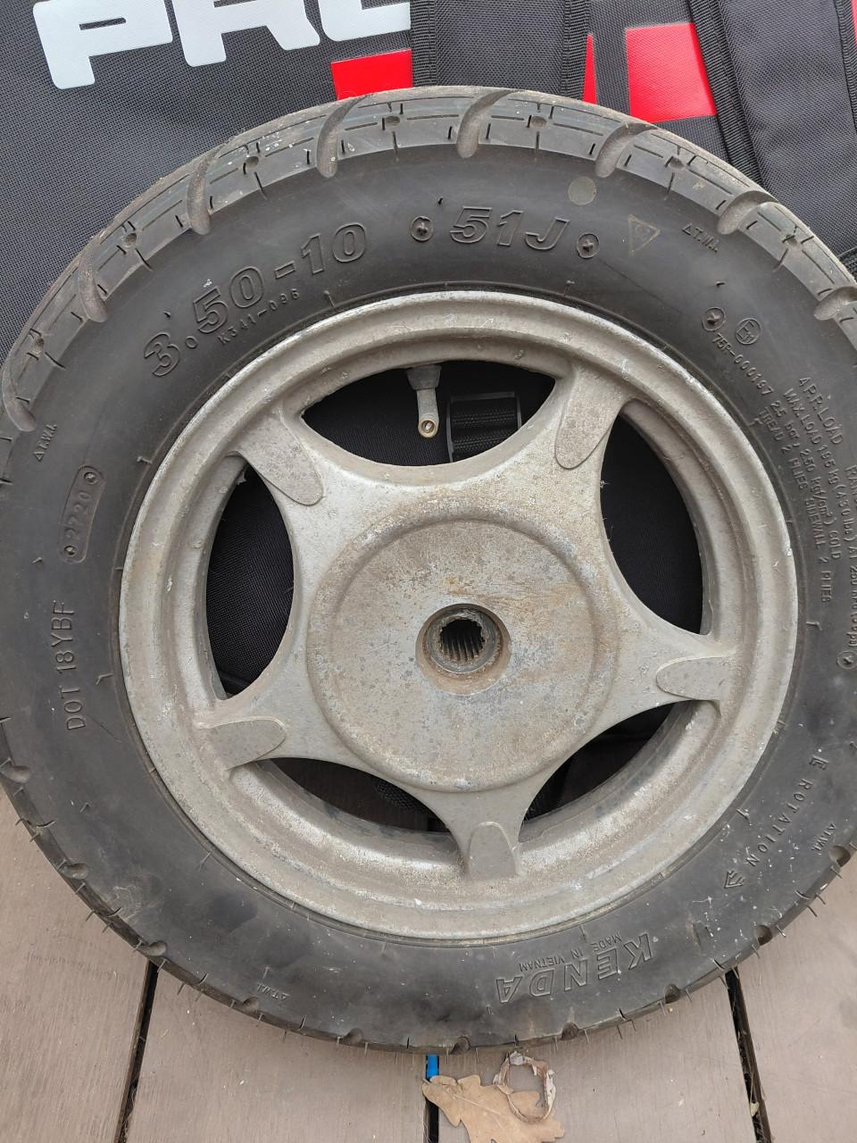 Scooterwiel compleet