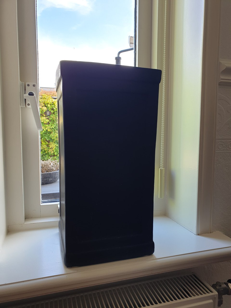 Gratis 2 antraciet bloembakken