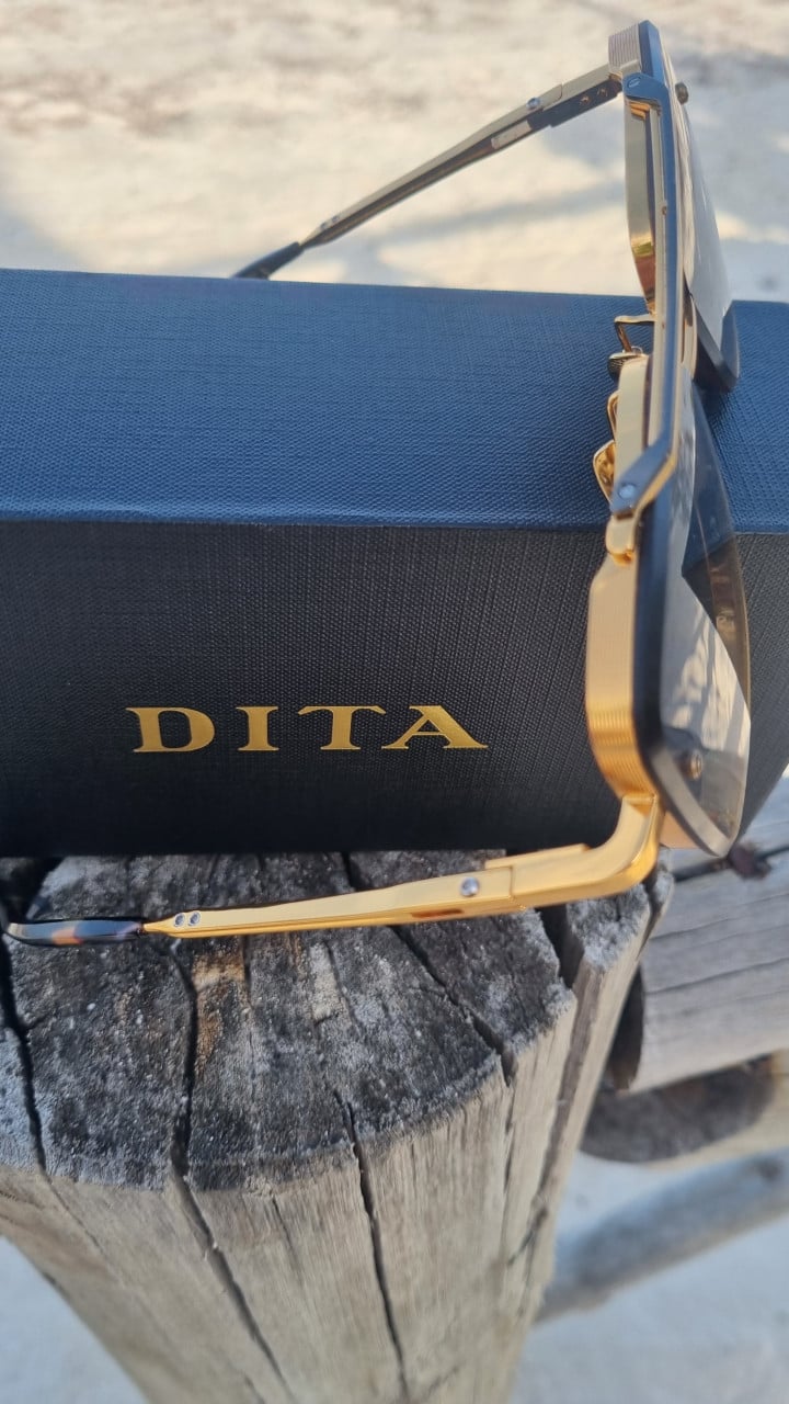 Luxe zonnebril merk DITA 1:1  Nieuw in de doos