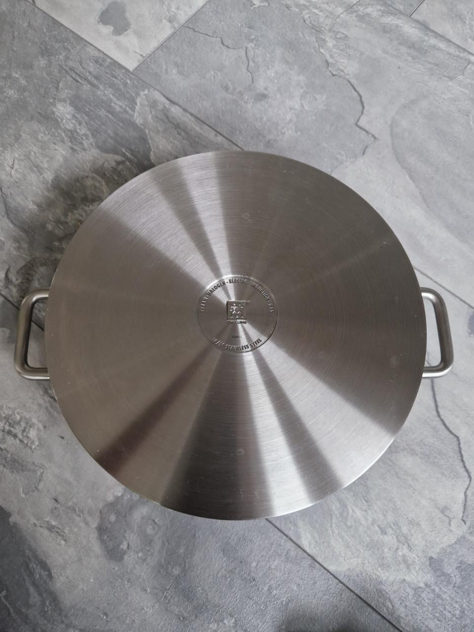 ZWILLING hapjespan met glazen deksel