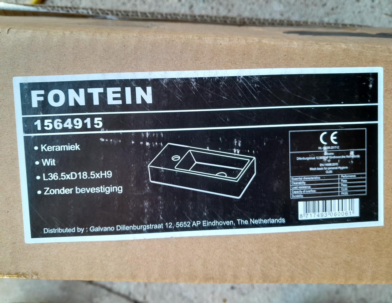 Div z.g.a.n en nieuwe wasbak